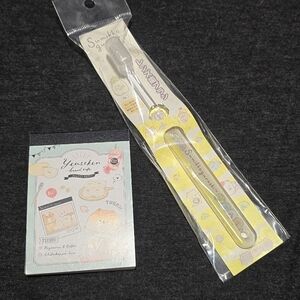 San-X/Sanrio and Kamio Japan tooth brush and note book bundle